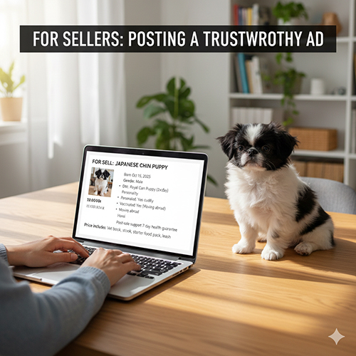 Hướng dẫn đăng tin bán chó Nhật uy tín với thông tin rõ ràng, hình ảnh và video thực tế