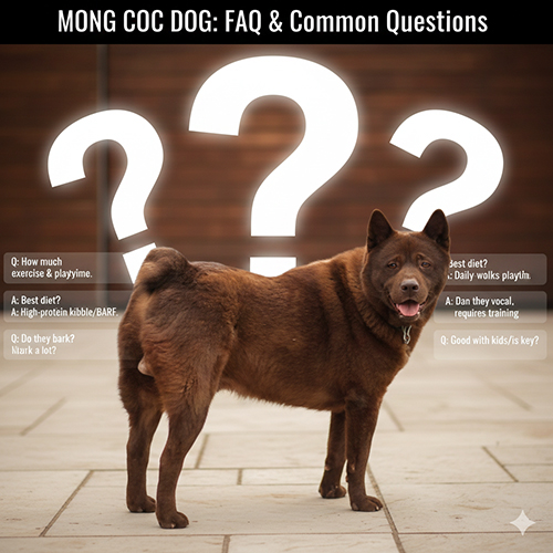 FAQ về cách nuôi và huấn luyện chó Mông Cộc dành cho người mới