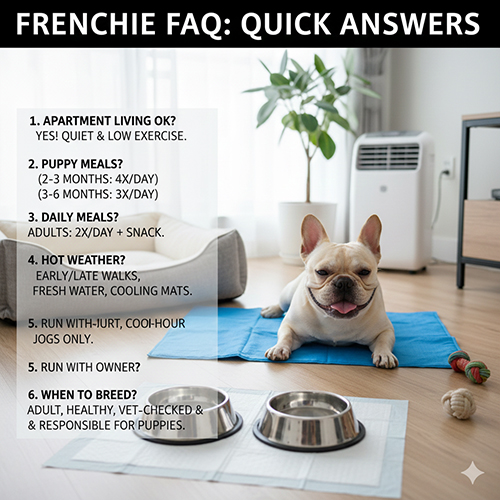 giải đáp nhanh các câu hỏi thường gặp khi nuôi chó bull pháp trong nhà