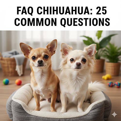 FAQ chó Chihuahua với 25 câu hỏi thường gặp về giá bán, cách nuôi và chó Chihuahua lai