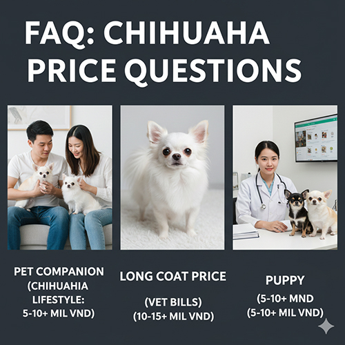 FAQ giá chó Chihuahua – giải đáp nhanh các câu hỏi phổ biến