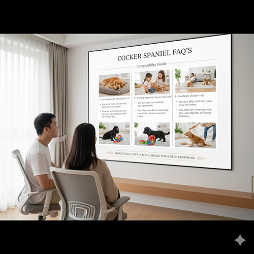 FAQ nhanh về giống chó Cocker Spaniel dành cho người mới nuôi