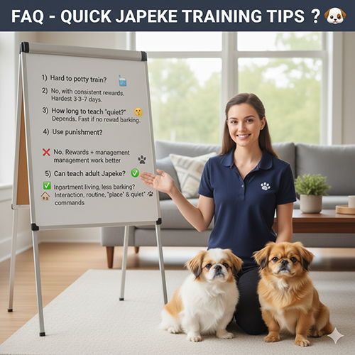FAQ huấn luyện chó Bắc Kinh lai Nhật: đi vệ sinh, giảm sủa và nghe lời