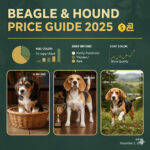 Bảng giá chó Beagle và chó săn thỏ theo độ tuổi, độ thuần chủng và màu lông
