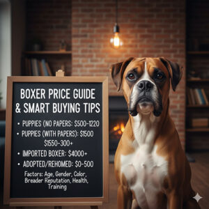 Giá chó Boxer tại Việt Nam với bảng giá chi tiết và kinh nghiệm mua chó Boxer an toàn