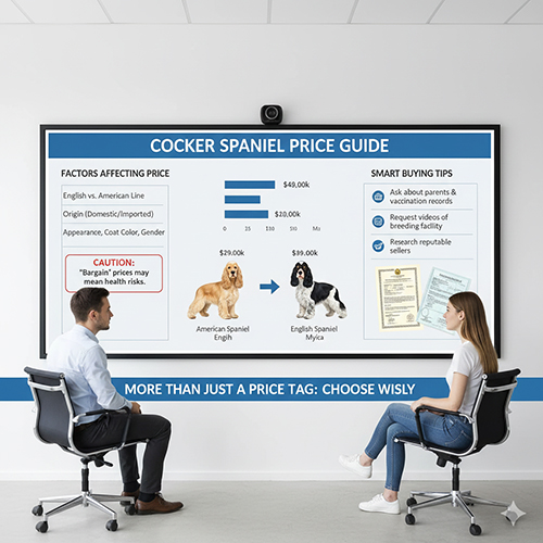 Giá chó Cocker Spaniel và các yếu tố ảnh hưởng khi mua bán tại Việt Nam