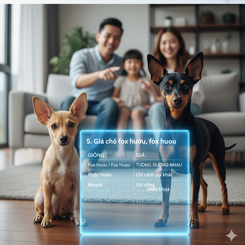 hai chu phoc huou dung truoc bang thong tin gia fox huou va gia dinh dang ngoi phia sau