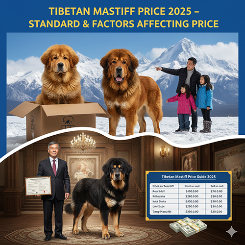 Giá chó Ngao Tây Tạng với bảng giá chuẩn và các yếu tố làm giá chênh lệch