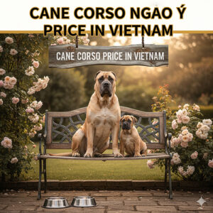 Giá chó Ngao Ý Cane Corso tại Việt Nam và các yếu tố ảnh hưởng đến giá