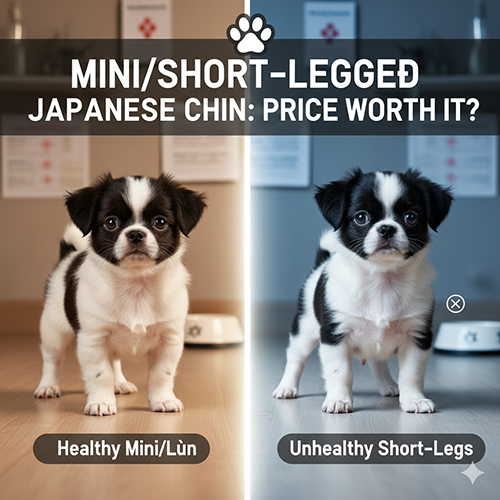 Giá chó Nhật mini lùn và sự khác biệt giữa bé khỏe mạnh và chân lùn không khỏe