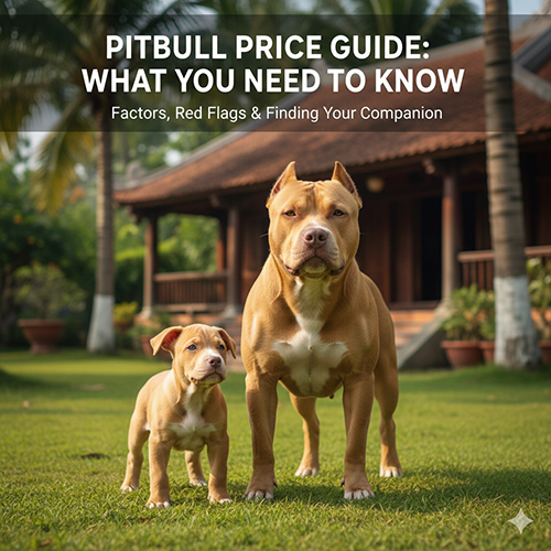 Giá chó Pitbull hiện nay và những yếu tố tạo nên sự chênh lệch giá