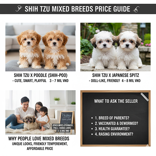 gia cho shih tzu lai poodle va lai nhat thong tin cac dong shih tzu lai pho bien