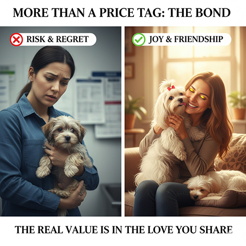 Đừng chỉ nhìn giá chó Maltese: chọn đúng nơi uy tín để đổi lại một bé khỏe mạnh và 10–15 năm gắn bó