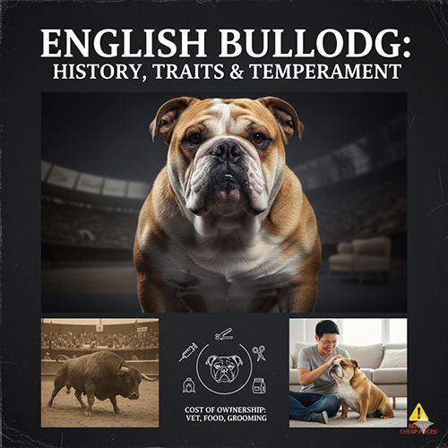 Giống chó Bulldog Anh Bull Anh lịch sử đặc điểm và tính cách