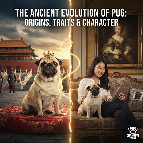 Giống chó Pug mặt xệ – nguồn gốc, đặc điểm và tính cách thuần chủng