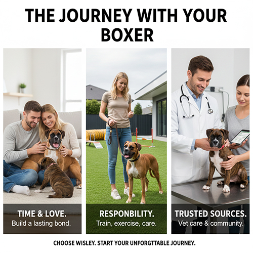 Hành trình nuôi chó Boxer từ chọn mua, chăm sóc, huấn luyện tới gắn bó lâu dài