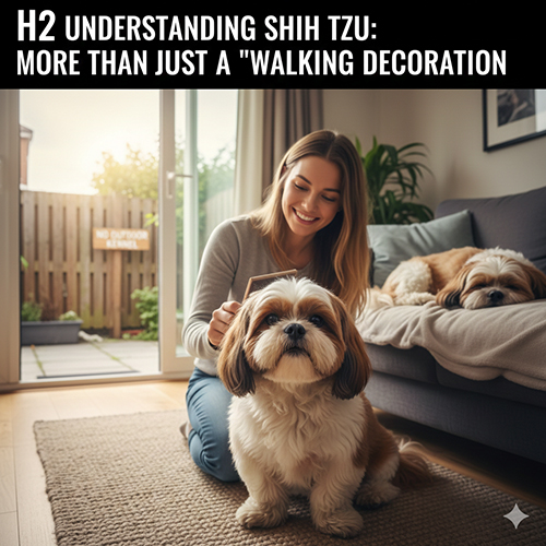 Hiểu đúng về chó Shih Tzu trước khi nuôi trong môi trường gia đình