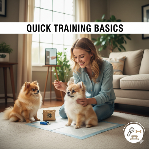 Huấn luyện chó Bắc Kinh lai Phốc Sóc đi vệ sinh đúng chỗ và giảm sủa trong nhà