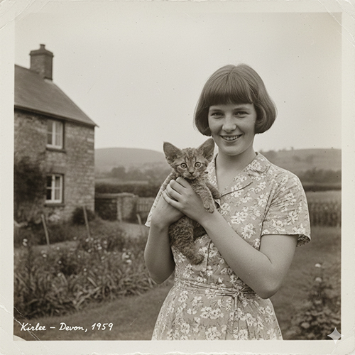 Kirlee – chú mèo xoăn đầu tiên tại vùng Devon, Anh, nền tảng của giống Devon Rex