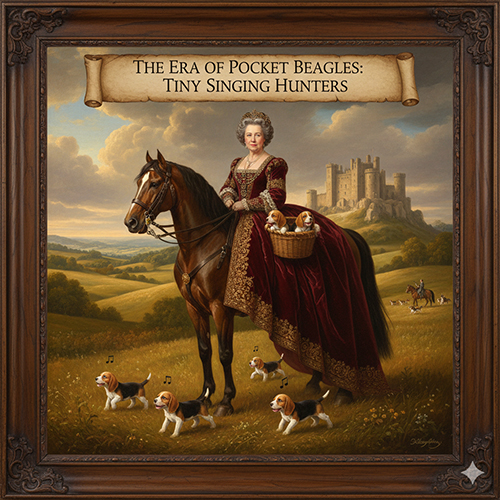 Kỷ nguyên Pocket Beagle – giống Beagle tí hon biết hát trong lịch sử săn thỏ Anh