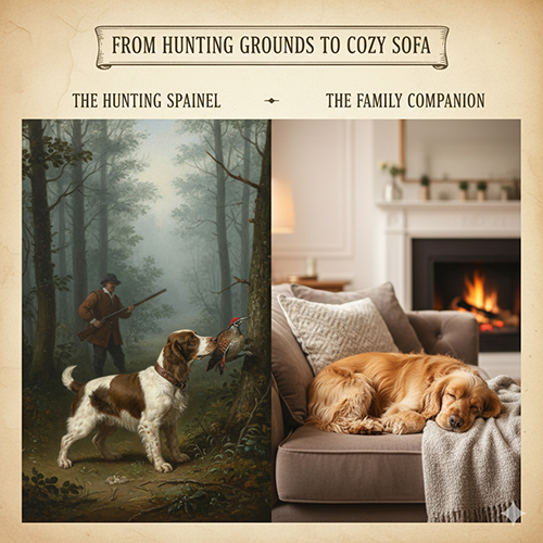 Nguồn gốc chó Cocker Spaniel từ chó săn chim ngoài rừng đến chó cảnh gia đình