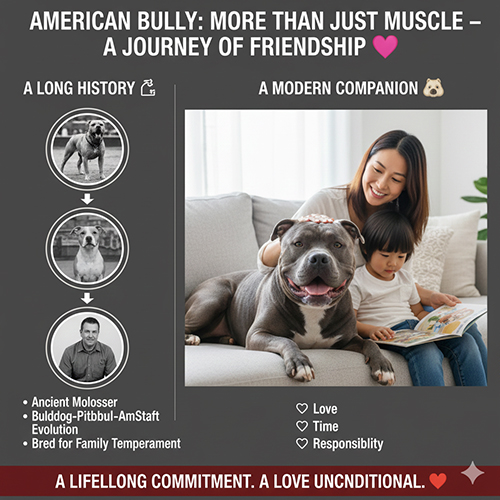 Lời kết về American Bully – hành trình từ quá khứ đến người bạn đồng hành hiện đại