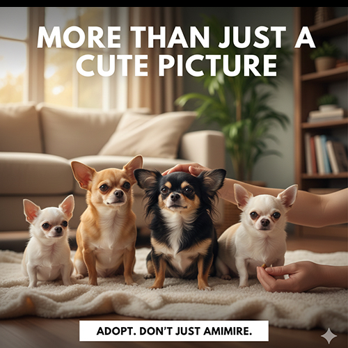 Lời kết bài viết về hình ảnh chó Chihuahua và thông điệp nhận nuôi có trách nhiệm
