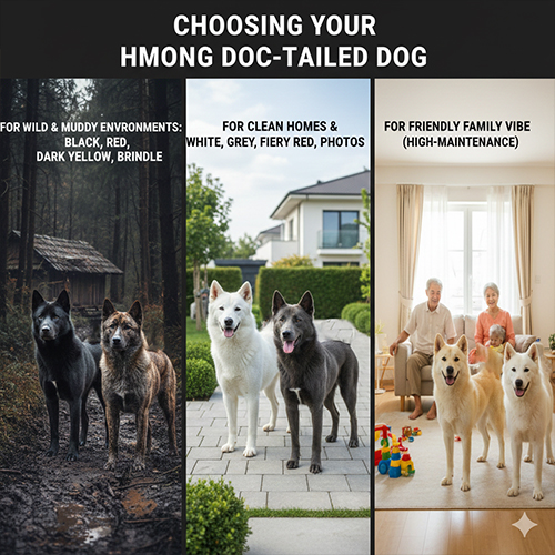 Gợi ý chọn màu lông chó Mông Cộc theo môi trường sống và phong cách gia đình