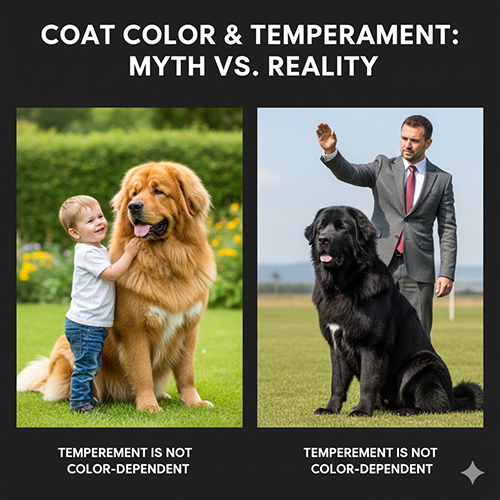 Màu lông không quyết định tính cách chó Ngao Tây Tạng, hiền hay dữ phụ thuộc cách nuôi