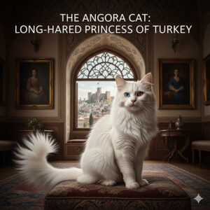 Giống mèo Angora lông dài trắng sang trọng đến từ Thổ Nhĩ Kỳ