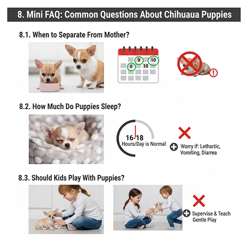 Giải đáp các câu hỏi thường gặp khi nuôi chó Chihuahua con