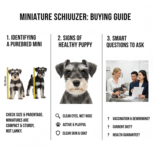 anh huong dan cach nhan biet miniature schnauzer thuan chung dau hieu cho con khoe va cac cau hoi can hoi nguoi ban