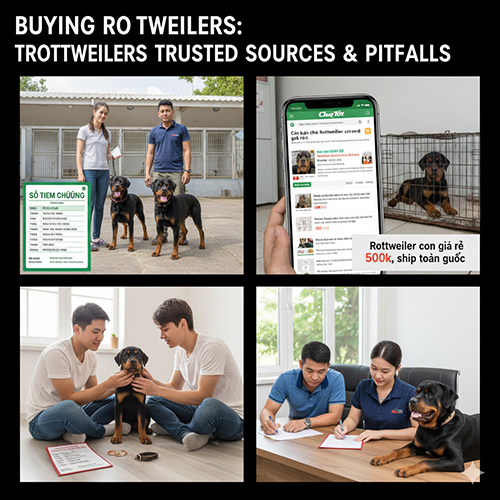 mua cho rottweiler o dau uy tin va nhung rui ro can tranh