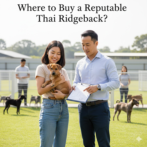 Mua bán chó Xoáy Thái tại trại giống uy tín với hợp đồng rõ ràng