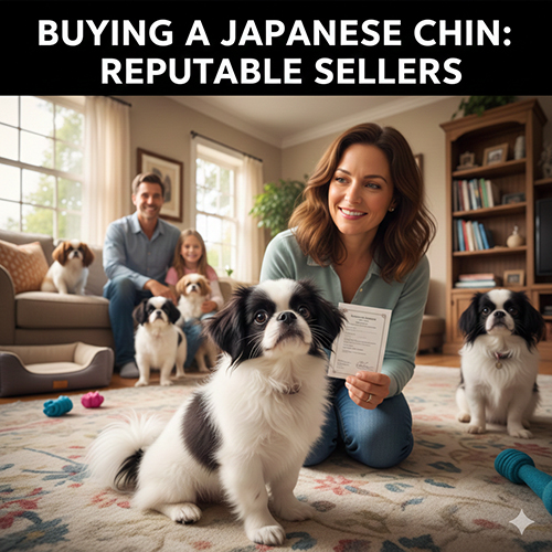 Mua chó Nhật ở đâu uy tín, gia đình chọn mua Japanese Chin có giấy tờ và nguồn gốc rõ ràng