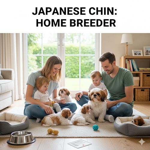 Mua chó Nhật từ người nuôi tại nhà với gia đình chăm sóc trực tiếp và môi trường nuôi thực tế