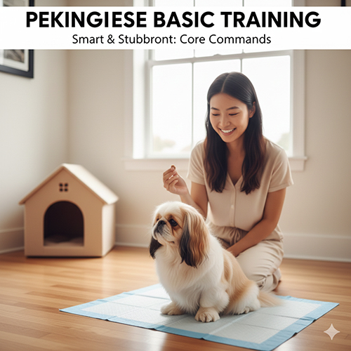 Huấn luyện cơ bản giúp chó Bắc Kinh sống nề nếp và ngoan hơn trong nhà