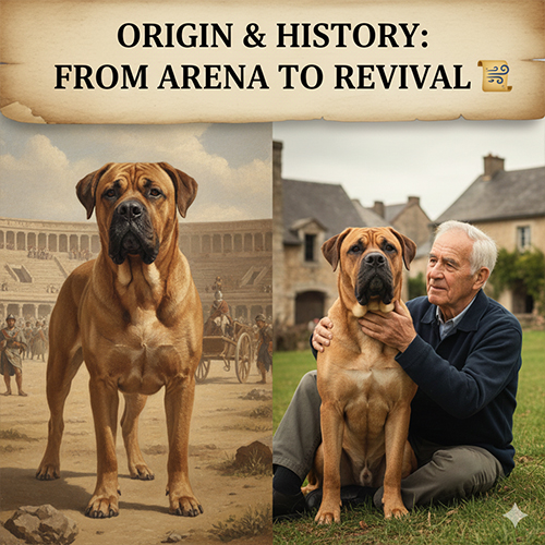 Lịch sử chó Ngao Pháp Dogue de Bordeaux từ thời cổ đại đến hiện đại, gắn với vai trò bảo vệ và đồng hành cùng con người