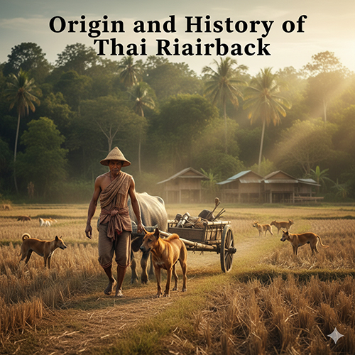 Chó Xoáy Thái gắn bó với người dân Thái Lan trong đời sống nông nghiệp xưa