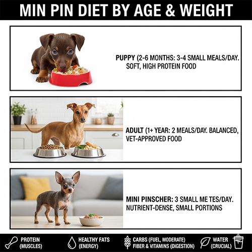 Chó Phốc hươu ăn gì theo từng giai đoạn: puppy, trưởng thành và size mini.