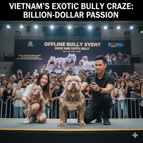 Phong trào Exotic Bully tại Việt Nam qua các sự kiện và offline Bully