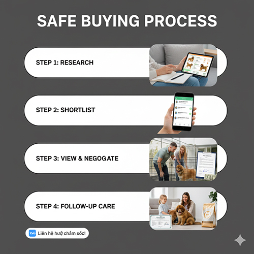 Quy trình mua chó Ngao Tây Tạng an toàn từng bước từ tìm hiểu đến chăm sóc sau mua