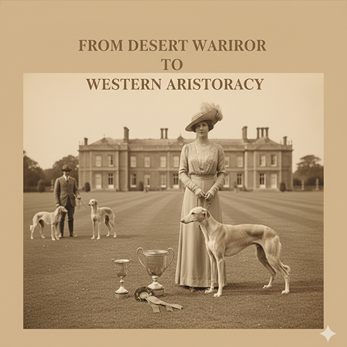 Chó Saluki từ chiến binh sa mạc đến biểu tượng quý tộc phương Tây trong dog show