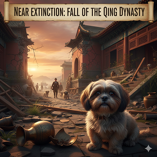Nguy cơ tuyệt chủng của giống chó Shih Tzu sau khi nhà Thanh sụp đổ