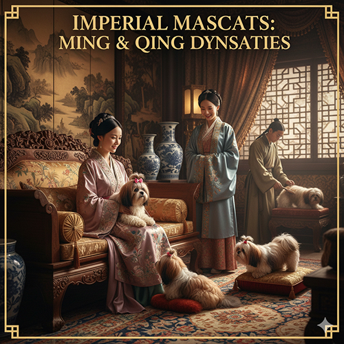 Chó Shih Tzu trong cung điện Minh – Thanh và thời kỳ hoàng kim của giống chó