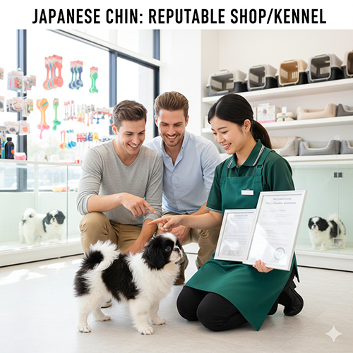 Mua chó Nhật tại shop hoặc trại uy tín với hồ sơ tiêm phòng, bảo hành và hướng dẫn chăm sóc rõ ràng