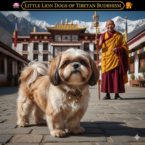 Nguồn gốc “sư tử nhỏ” của chó Shih Tzu trong Phật giáo Tây Tạng