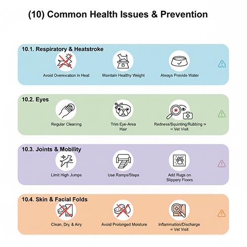 Các vấn đề sức khỏe thường gặp ở chó Bắc Kinh lai Nhật và cách phòng ngừa từ sớm