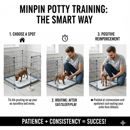 Hướng dẫn tập cho chó Phốc hươu con đi vệ sinh đúng chỗ trong nhà