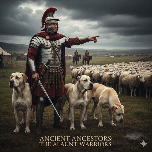 Tổ tiên Bulldog Anh là giống chó Alaunt theo chân người Alan và quân đội La Mã